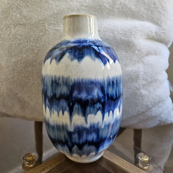 Tie Dye Bohemian Flower Vase - Picture 6 of 11